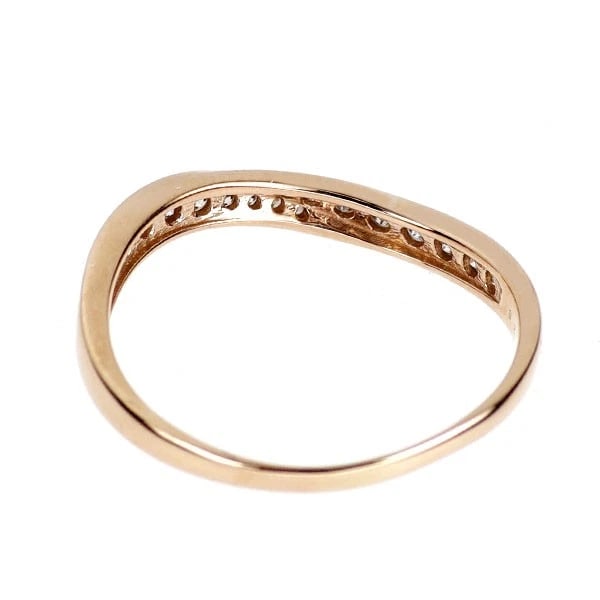 K18PG diamond ring - 2