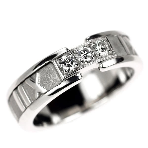 Tiffany & Co K18WG Diamond Ring: Tiffany & Co K18WG Diamond Ring Brand: Tiffany Type/Style: ring Material: K18WG, Color: WG Size: 5.25US Accessories: None Accessories Notice: When purchasing pre-owned goods, please refer to the