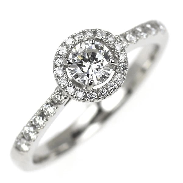 Pt900 diamond ring: Pt900 diamond ring Brand: None Type/Style: ring Material: Pt900, Color: PT Size: 5.5 - 5.75US Accessories: None Accessories Notice: When purchasing pre-owned goods, please refer to the photos of the