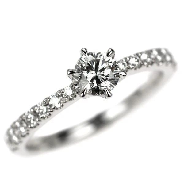 Royal Asher Pt950 diamond ring (1 of 2)