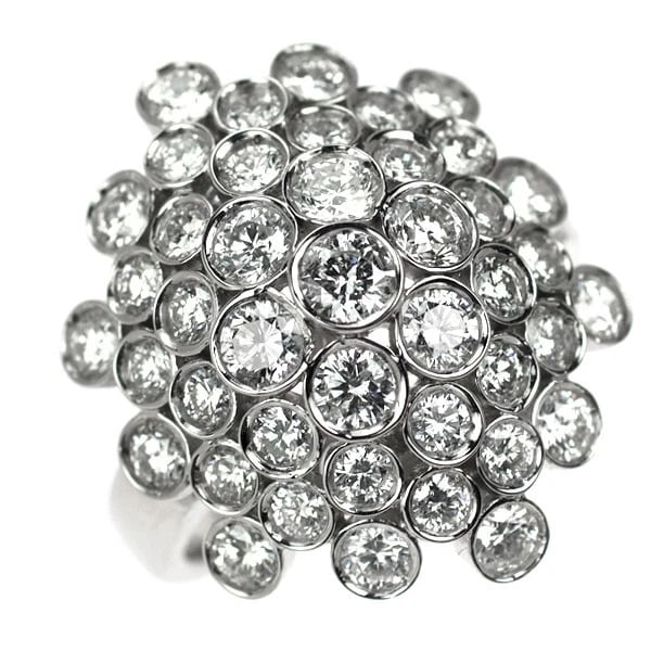 Pt900 diamond ring: Pt900 diamond ring Brand: None Type/Style: ring Material: Pt900, Color: PT Size: 6.25 - 6.5US Accessories: None Accessories Notice: When purchasing pre-owned goods, please refer to the photos of the
