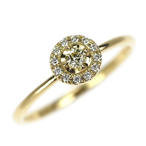 wish upon a star K18YG diamond ring: wish upon a star K18YG diamond ring Brand: Wish upon a star Type/Style: ring Material: K18YG, Color: YG Size: 6.25 - 6.5US Accessories: None Accessories Notice: When purchasing pre-owned goods,