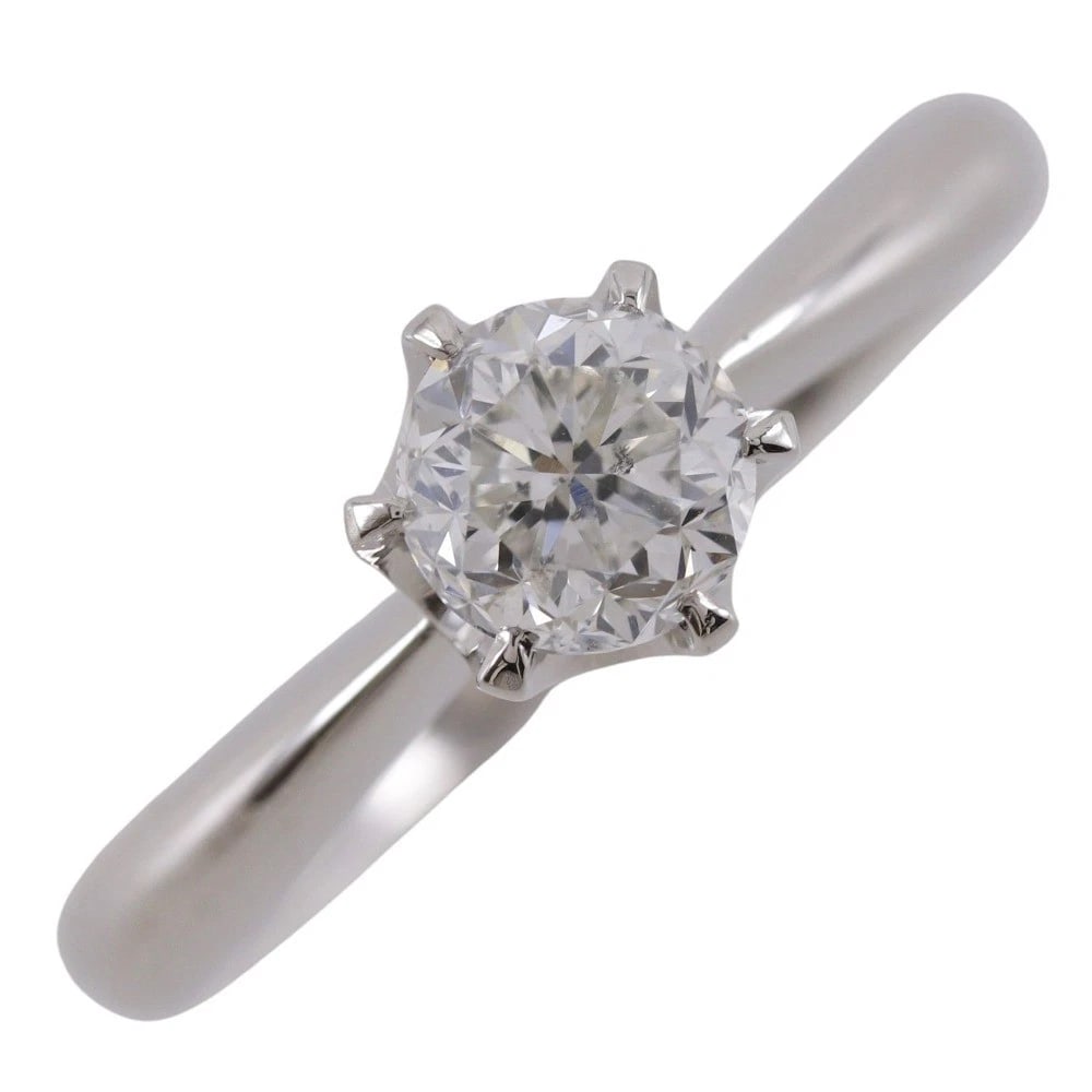 Ring Pt900Platinum/diamond: Ring Pt900Platinum/diamond Brand: no brand Type/Style: Ring Material: Pt900Platinum, Main Stone Natural Color: Silver Size: 7.4 US Accessories: None Accessories Notice: When purchasing pre