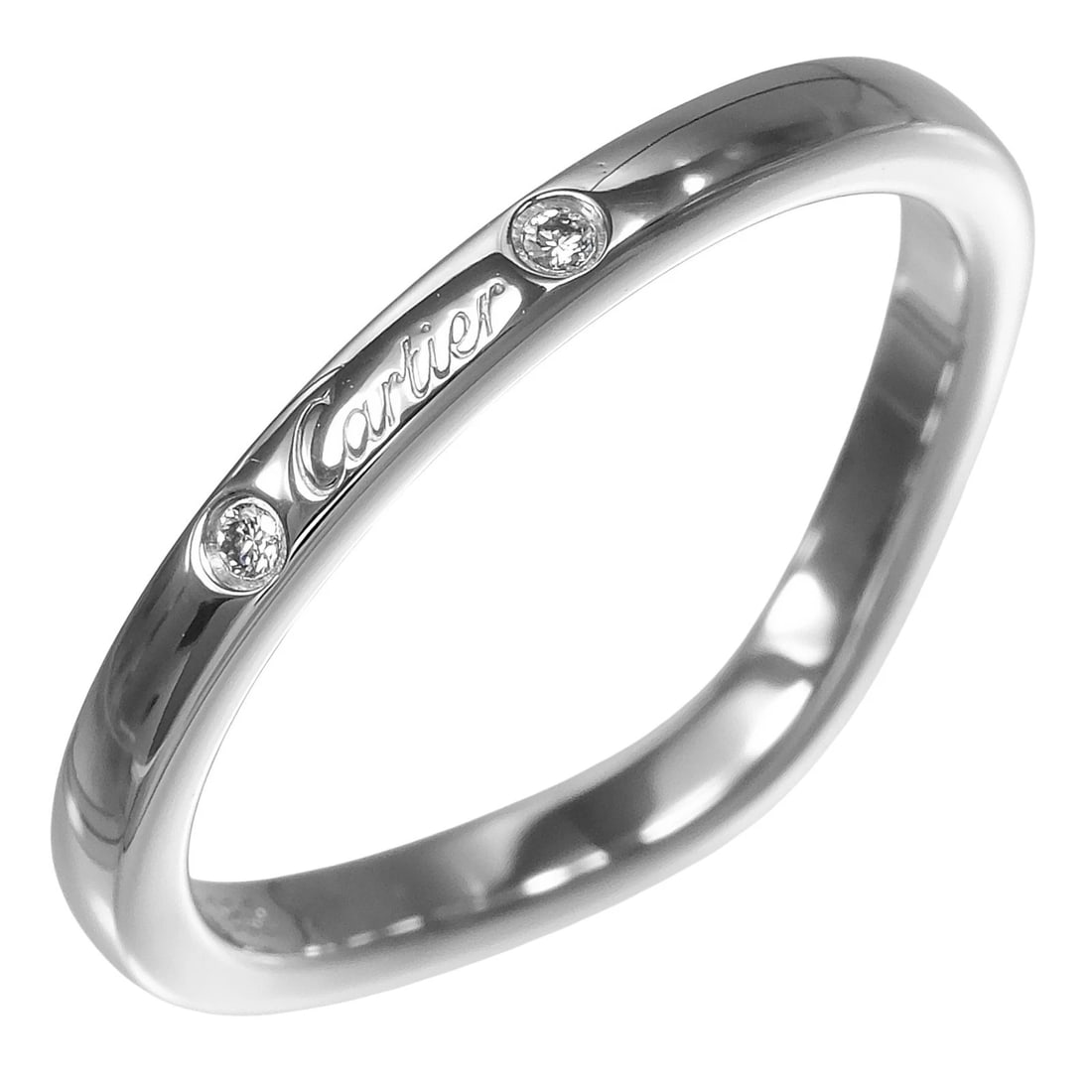 CARTIER ballerina Ring Pt950Platinum/ Diamond (1 of 3)