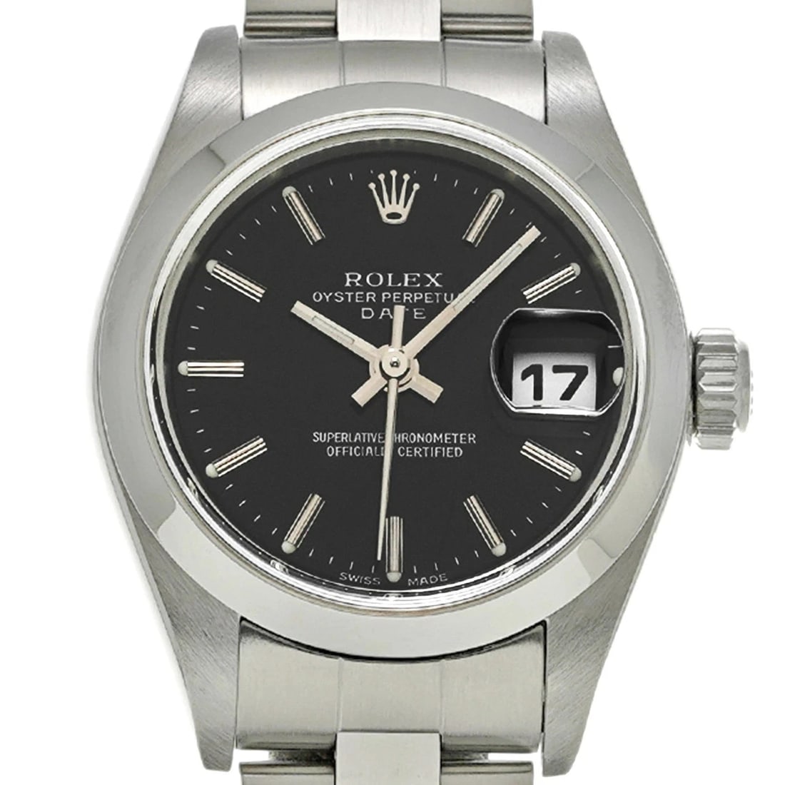 ROLEX OYSTER PERPETUAL DATE WATCH - 4