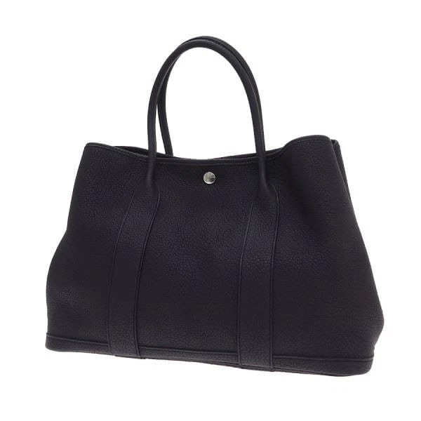 HERMES GARDEN PARTY PM LADIES TOTE HANDBAG: Hermes Garden Party PM Ladies Tote Handbag Brand: Hermes Type/Style: Handbag Material: Exterior Material Negonda Leather Color: Exterior Color Raisin Purple Size: W:37?H:26?D:17 Accessories: None