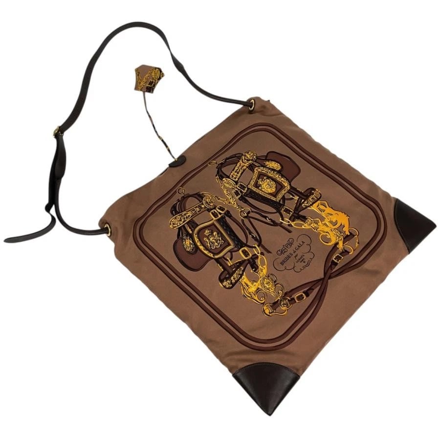 HERMES SQUARE SHOULDER BAG - 2