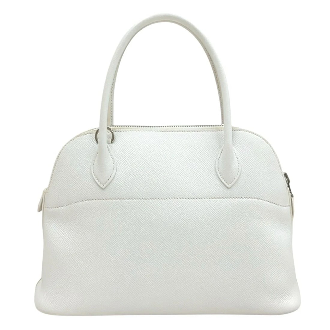 HERMES MINI BOLIDE 27 HANDBAG SHOULDER BAG: Hermes Mini Bolide 27 Handbag Shoulder Bag Brand: Hermes Type/Style: Bag Material: Exterior Material Veau Epsom Leather Color: Exterior Color White Size: Height: 7.1 inches (18 cm) Width: 10.6 inches 