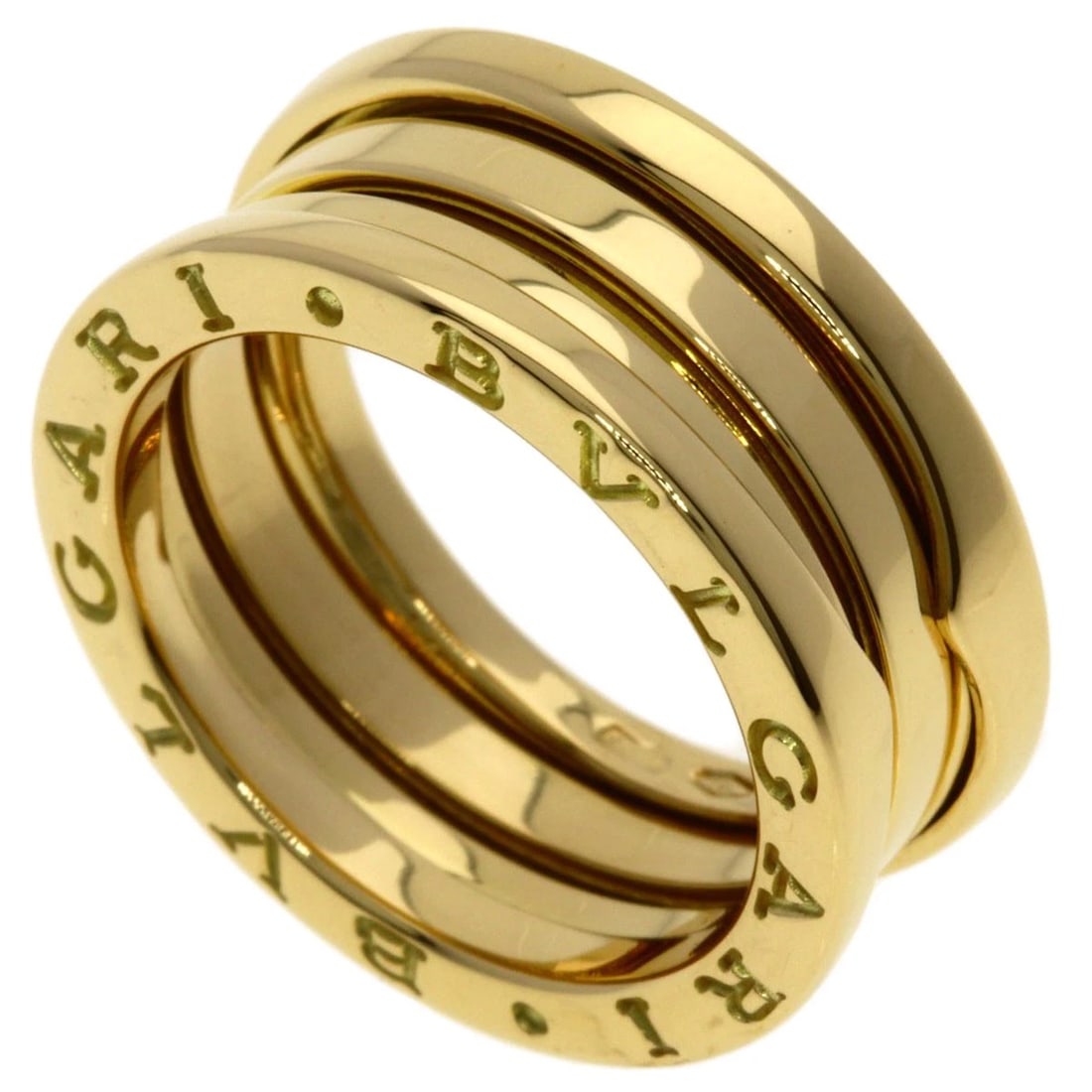 BVLGARI B.ZERO1 RING K18 YELLOW GOLD: BVLGARI B.zero1 Ring K18 Yellow Gold Brand: BVLGARI Type/Style: Ring Material: K18 Yellow Gold Color: Gold Size: 6.5(US) Accessories: None Accessories Notice: When purchasing pre-owned goo
