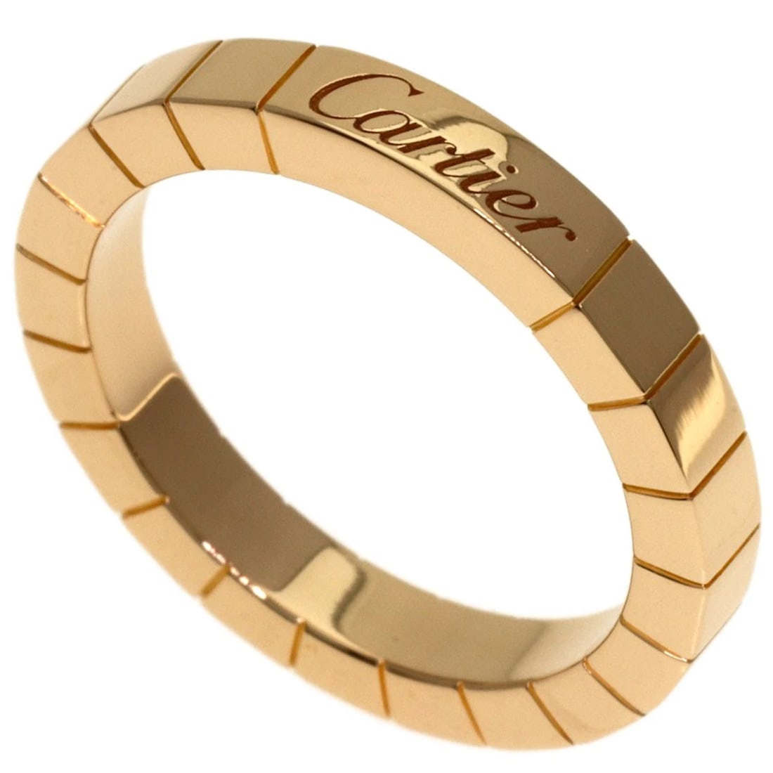 CARTIER RING K18 PINK GOLD: CARTIER Ring K18 Pink Gold Brand: CARTIER Type/Style: Ring Material: K18 Pink Gold Color: Gold Size: 6.25(US) Accessories: None Accessories Notice: When purchasing pre-owned goods, please