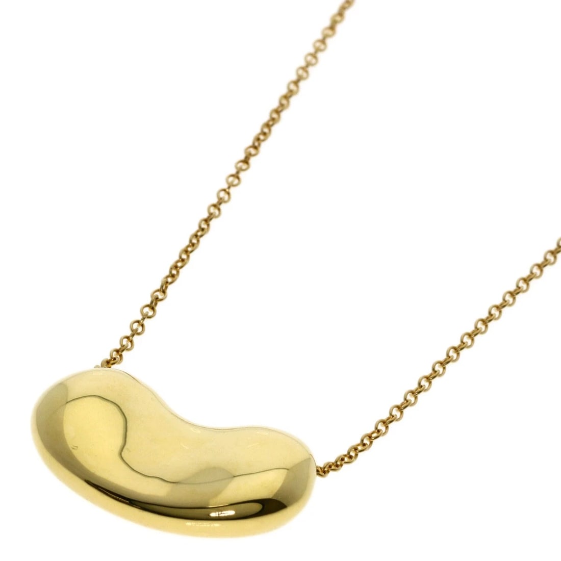 TIFFANY&CO.NECKLACE K18 YELLOW GOLD: TIFFANY&Co.Necklace K18 Yellow Gold Brand: TIFFANY&Co. Type/Style: Necklace Material: K18 Yellow Gold Color: Gold Size: Chain Length:29.9inch/76cm Chain Width:0.7inch/1.7mm Top Size:0.6inch/16x27x7.5m