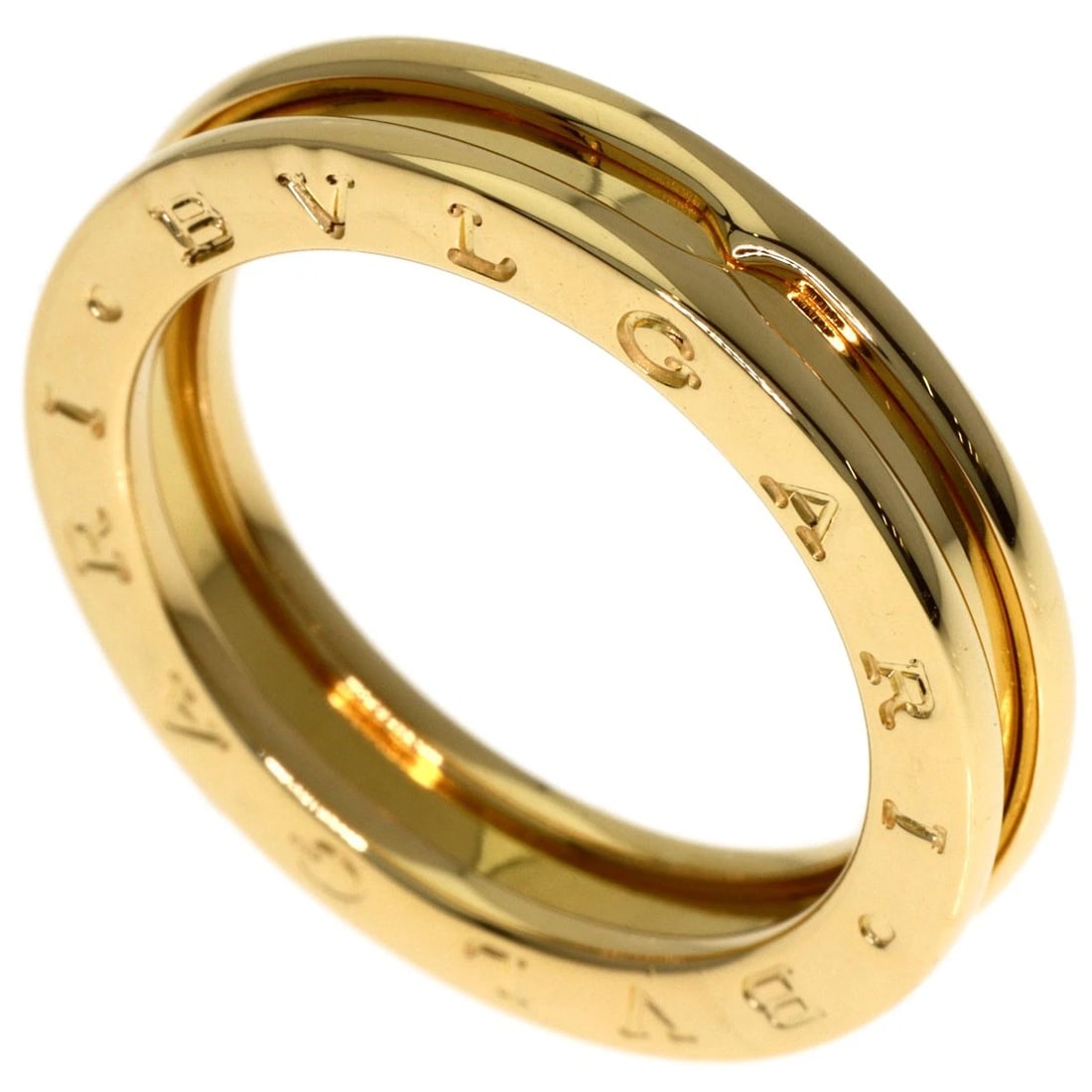 BVLGARI RING K18 YELLOW GOLD: BVLGARI Ring K18 Yellow Gold Brand: BVLGARI Type/Style: Ring Material: K18 Yellow Gold Color: Gold Size: 9.25(US) Accessories: None Accessories Notice: When purchasing pre-owned goods, ple