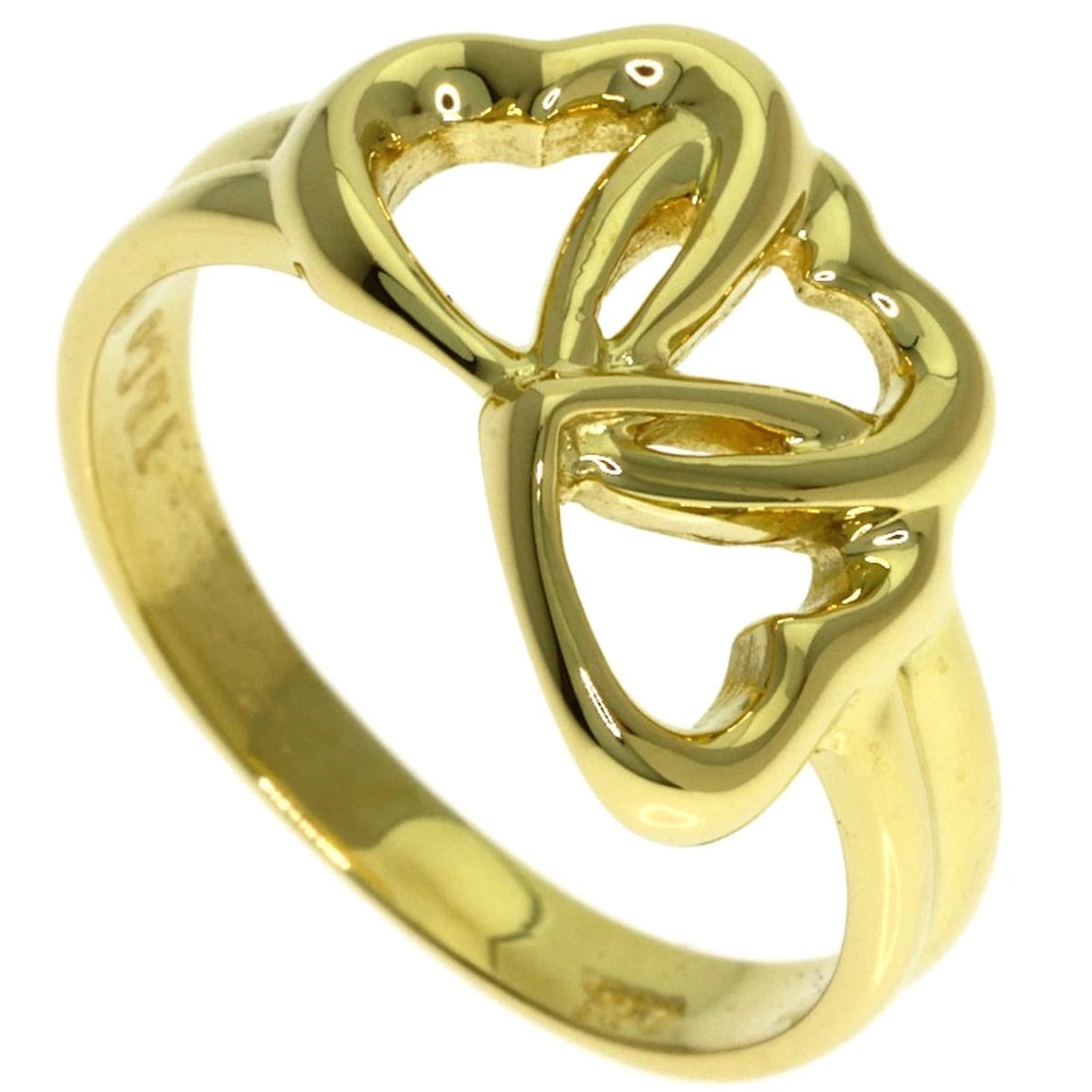 TIFFANY&CO. RING K18 YELLOW GOLD: TIFFANY&Co. Ring K18 Yellow Gold Brand: TIFFANY&Co. Type/Style: Ring Material: K18 Yellow Gold Color: Gold Size: 5.5(US) Accessories: None Accessories Notice: When purchasing pre-owned goo