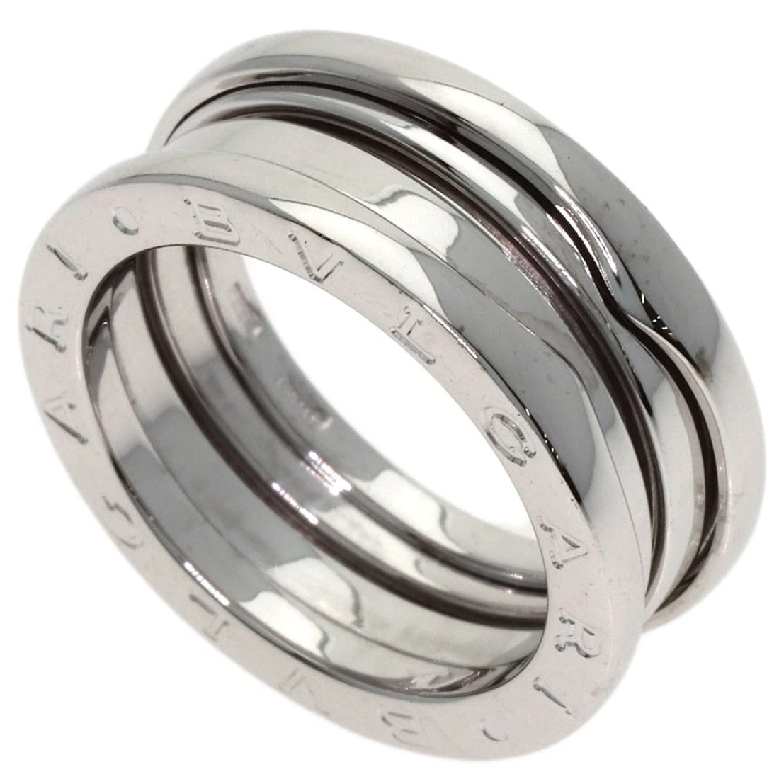 BVLGARI RING K18 WHITE GOLD