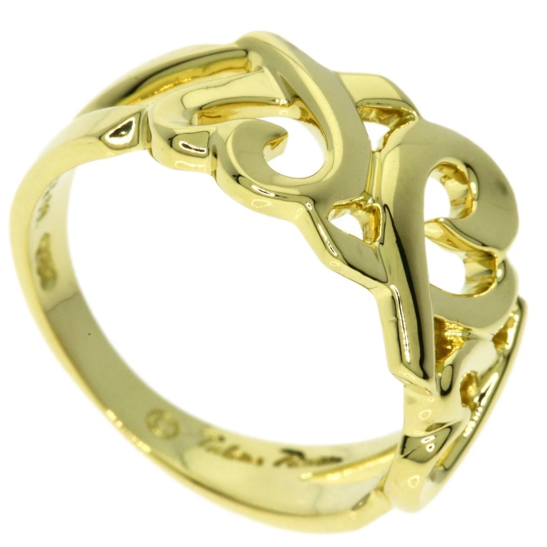 TIFFANY&CO. RING K18 YELLOW GOLD (1 of 8)