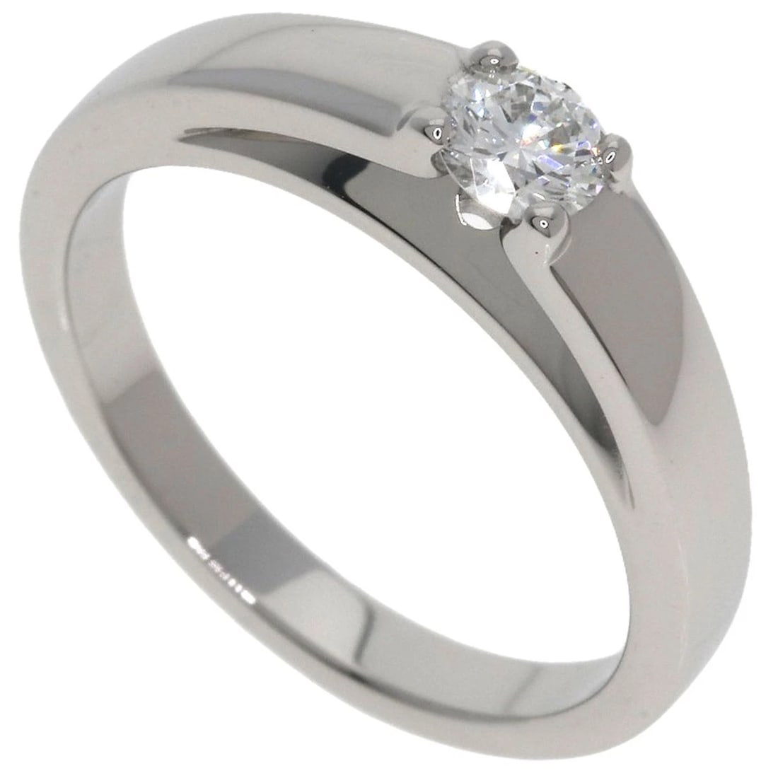 BVLGARI DIAMOND RING PLATINUM PT950