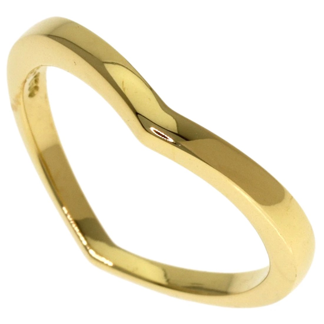 TIFFANY&CO. RING K18 YELLOW GOLD: TIFFANY&Co. Ring K18 Yellow Gold Brand: TIFFANY&Co. Type/Style: Ring Material: K18 Yellow Gold Color: Gold Size: 5(US) Accessories: None Accessories Notice: When purchasing pre-owned goods, please