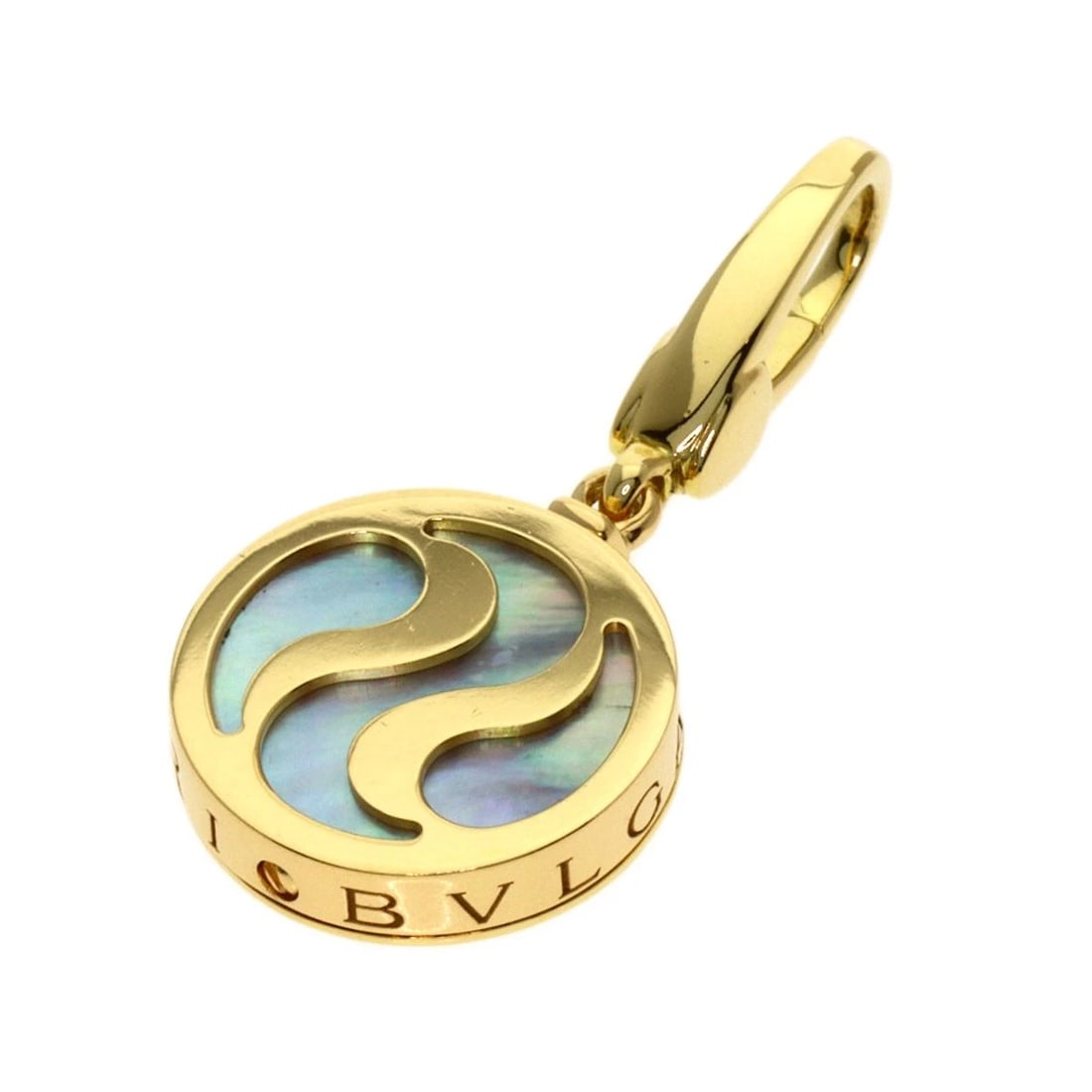 BVLGARI PENDANT TOP K18 YELLOW GOLD