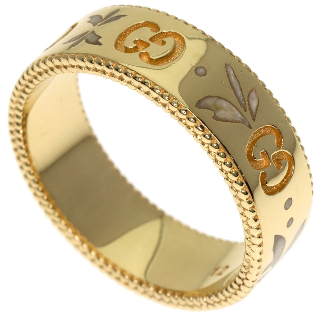 GUCCI ICON BLOOM RING K18 YELLOW GOLD: GUCCI Icon Bloom Ring K18 Yellow Gold Brand: GUCCI Type/Style: Ring Material: K18 Yellow Gold Color: Gold Size: 6.25(US) Accessories: None Accessories Notice: When purchasing pre-owned goo