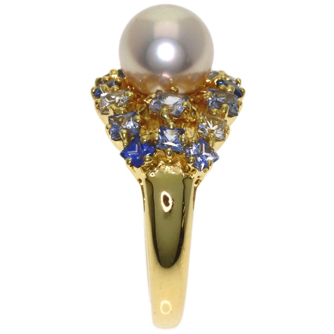TASAKI PEARL RING K18 YELLOW GOLD