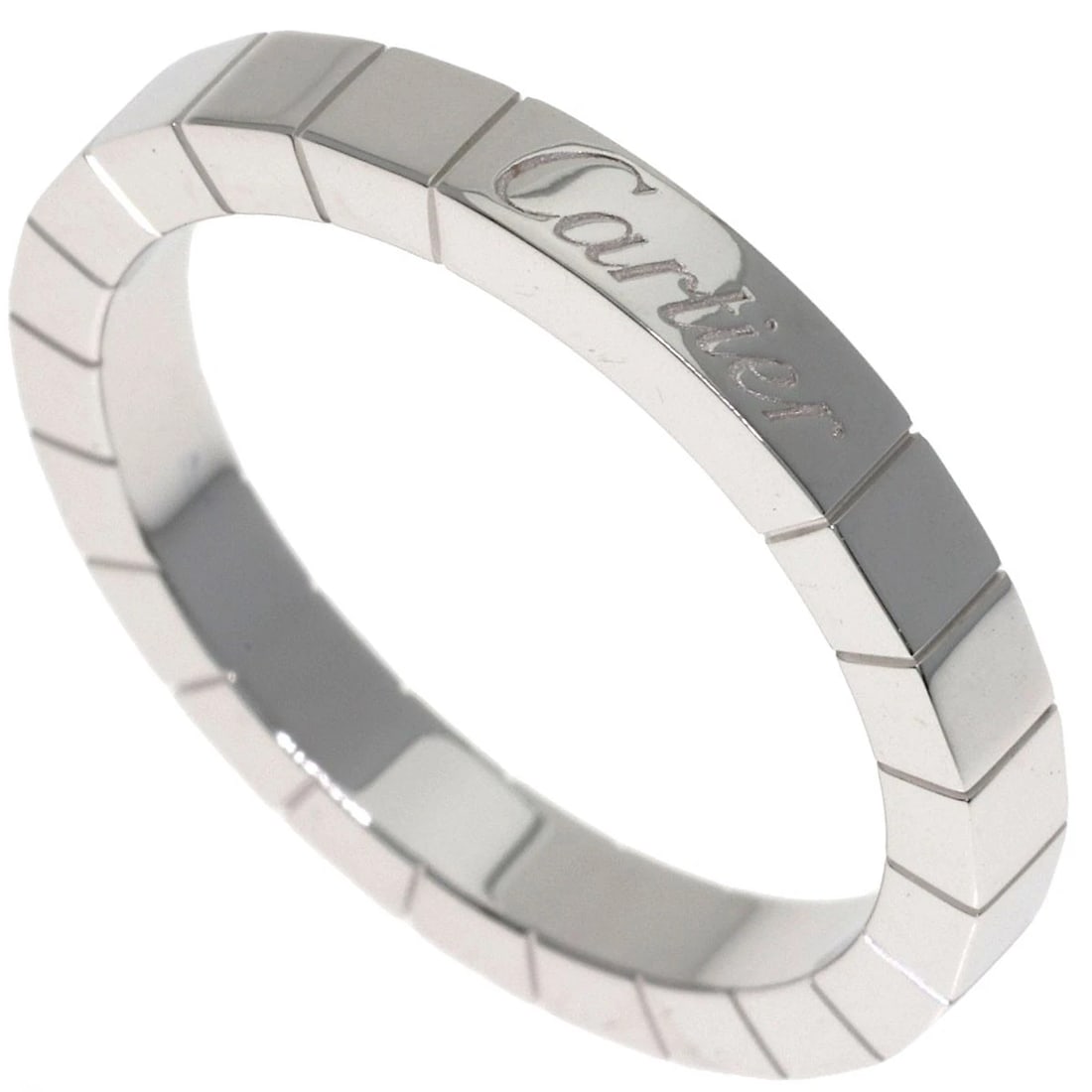 CARTIER RING K18 WHITE GOLD: CARTIER Ring K18 White Gold Brand: CARTIER Type/Style: Ring Material: K18 White Gold Color: Silver Size: 8.75(US) Accessories: None Accessories Notice: When purchasing pre-owned goods, ple