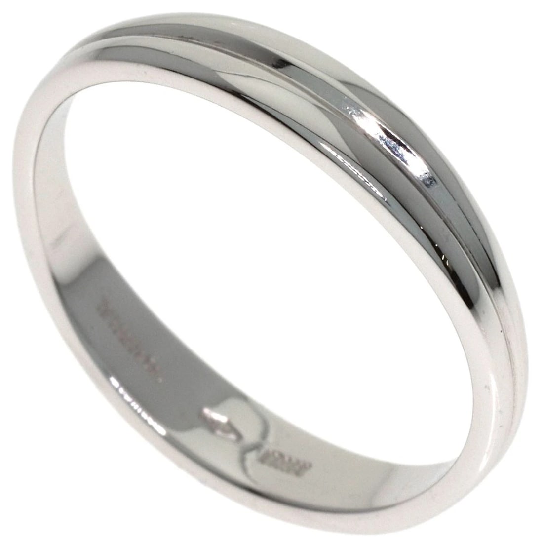TIFFANY&CO. RING K18 WHITE GOLD: TIFFANY&Co. Ring K18 White Gold Brand: TIFFANY&Co. Type/Style: Ring Material: K18 White Gold Color: Silver Size: 8(US) Accessories: None Accessories Notice: When purchasing pre-owned goods