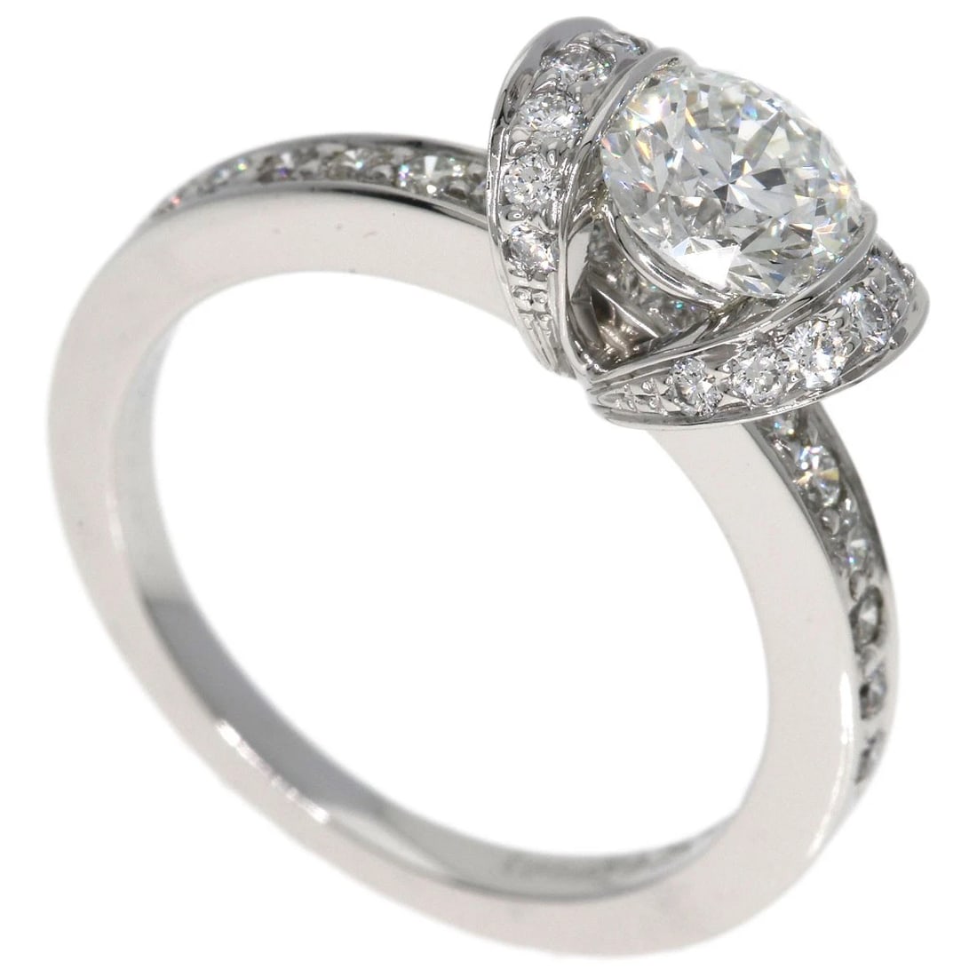 TIFFANY&CO. DIAMOND RING PLATINUM PT950: TIFFANY&Co. Diamond Ring Platinum PT950 Brand: TIFFANY&Co. Type/Style: Ring Material: Platinum PT950 Color: Silver Size: 5(US) Accessories: None Accessories Notice: When purchasing pre-owned goods,