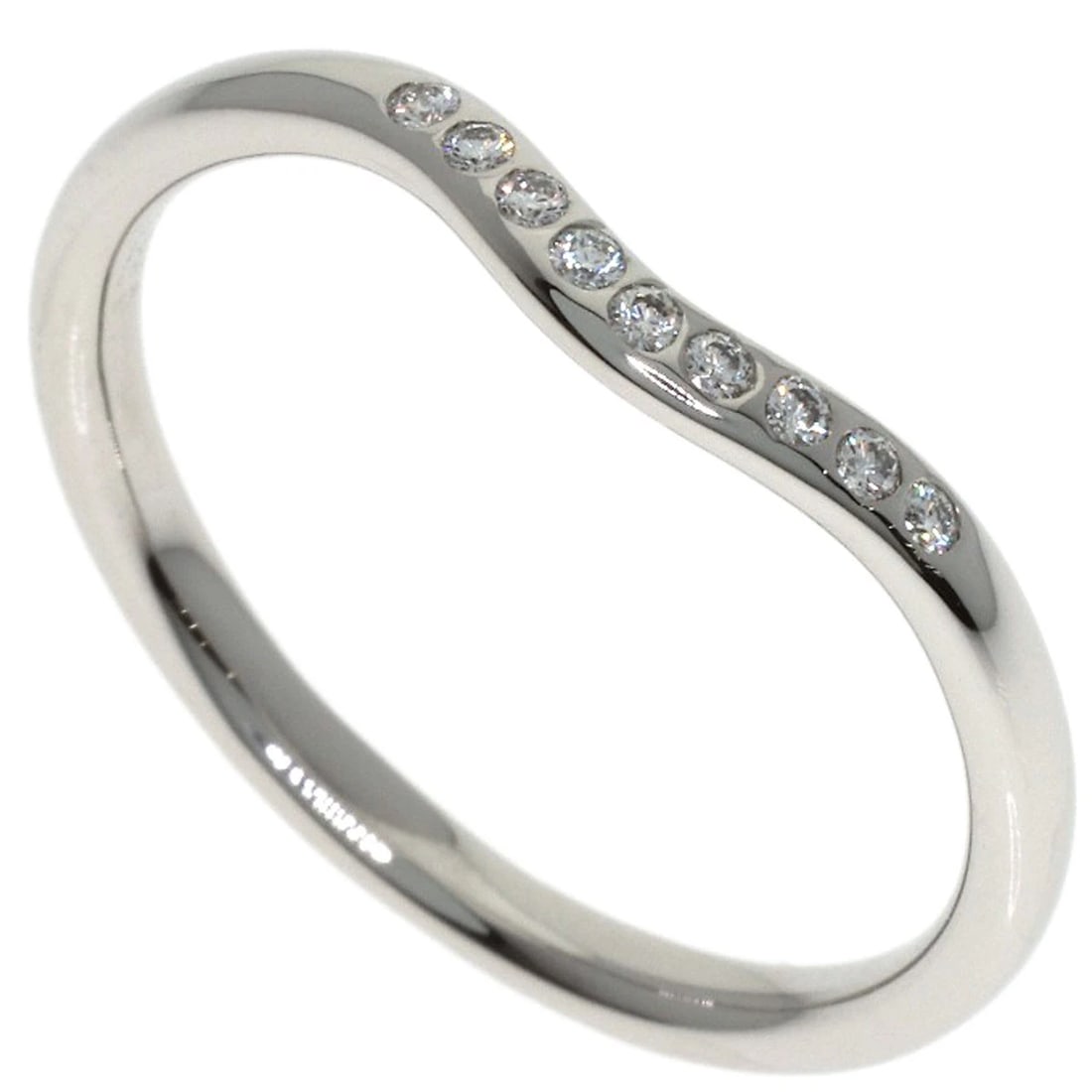 TIFFANY&CO. DIAMOND RING PLATINUM PT950: TIFFANY&Co. Diamond Ring Platinum PT950 Brand: TIFFANY&Co. Type/Style: Ring Material: Platinum PT950 Color: Silver Size: 7.5(US) Accessories: None Accessories Notice: When purchasing pre-o