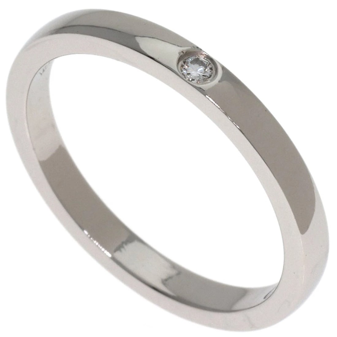 CARTIER DIAMOND RING PLATINUM PT950: CARTIER Diamond Ring Platinum PT950 Brand: CARTIER Type/Style: Ring Material: Platinum PT950 Color: Silver Size: 5(US) Accessories: None Accessories Notice: When purchasing pre-owned goods