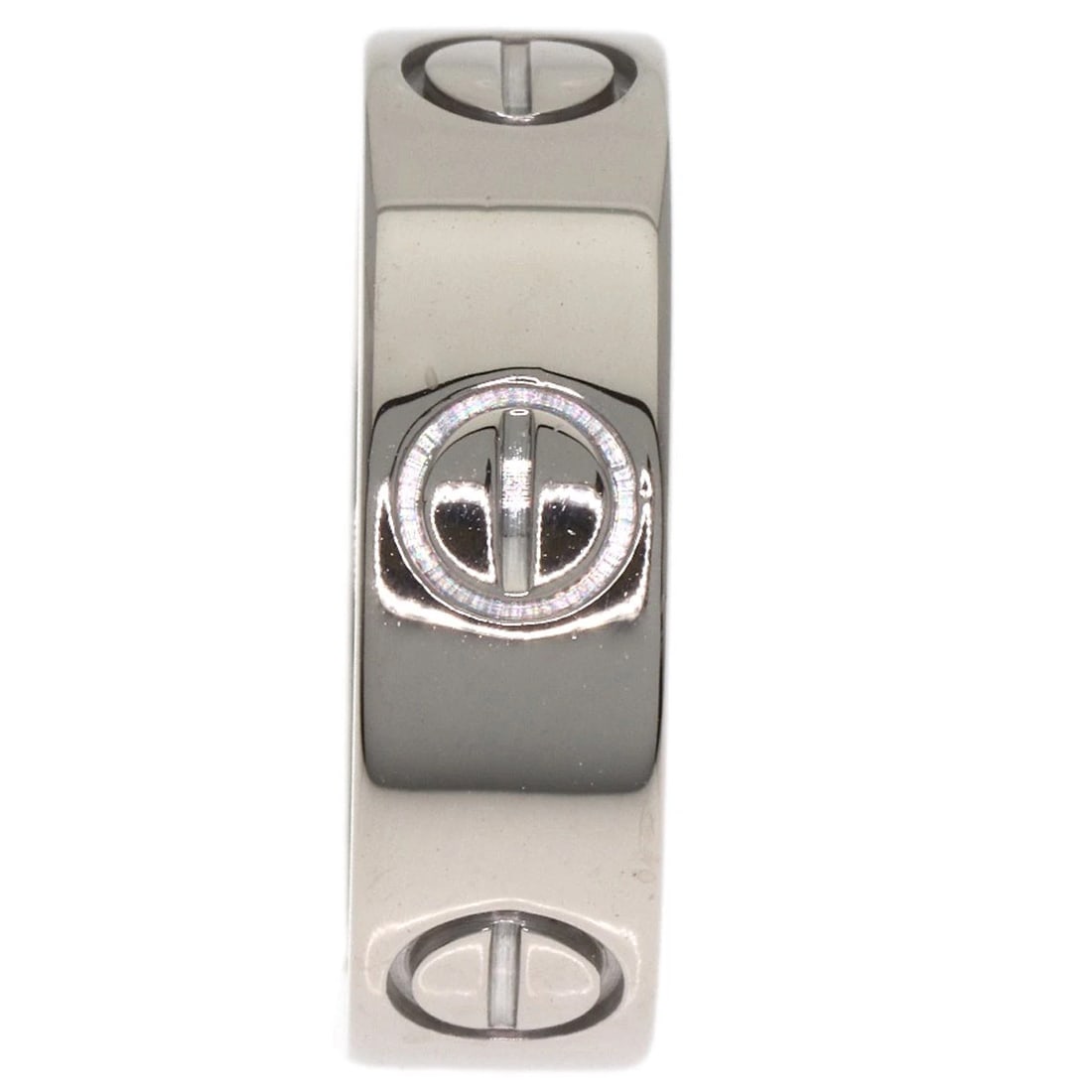 CARTIER LOVE RING K18 WHITE GOLD