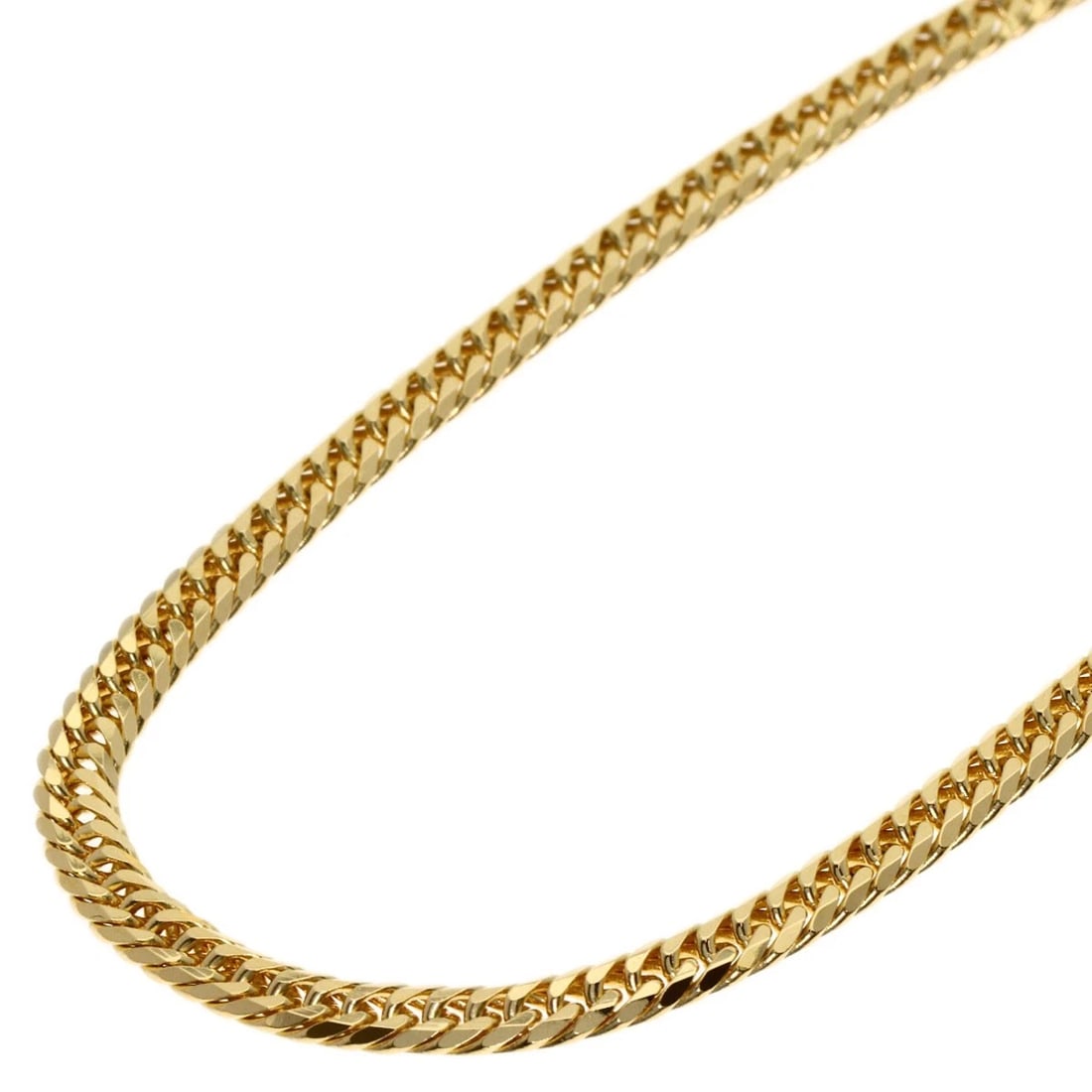 CURB CHAIN KIHEI NECKLACE K18 YELLOW GOLD