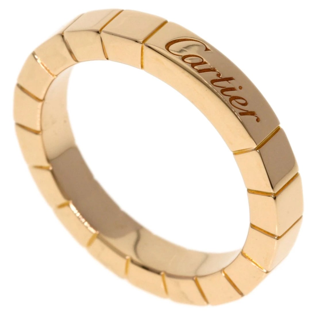 CARTIER RING K18 PINK GOLD: CARTIER Ring K18 Pink Gold Brand: CARTIER Type/Style: Ring Material: K18 Pink Gold Color: Gold Size: 4.5(US) Accessories: None Accessories Notice: When purchasing pre-owned goods, please r