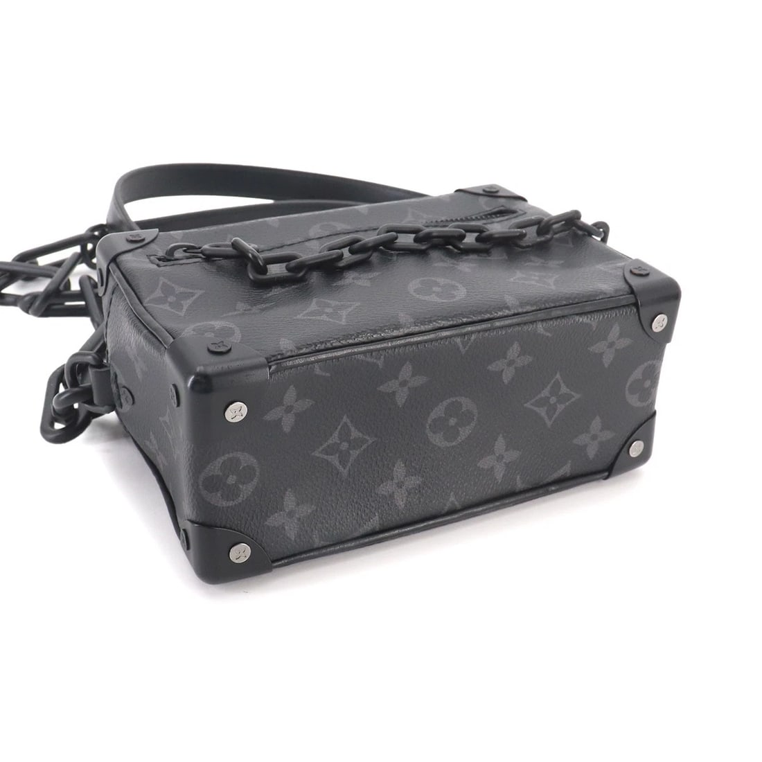 LOUIS VUITTON MONOGRAM ECLIPSE SHOULDER BAG - 4