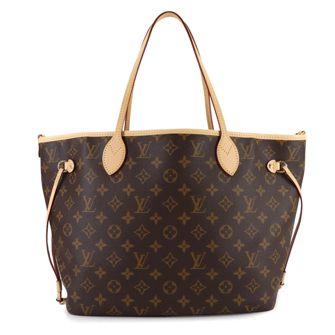 LOUIS VUITTON NEVERFULL BANDOULIERETOTE BAG: LOUIS VUITTON Neverfull BandouliereTote Bag Brand: LOUIS VUITTON Type/Style: Tote Bag / Shoulder Bag Material: Canvas , Mongoram Canvas Color: Jaune Safran , Monogram Size: W 12.60 inch, H 11.02 inch,