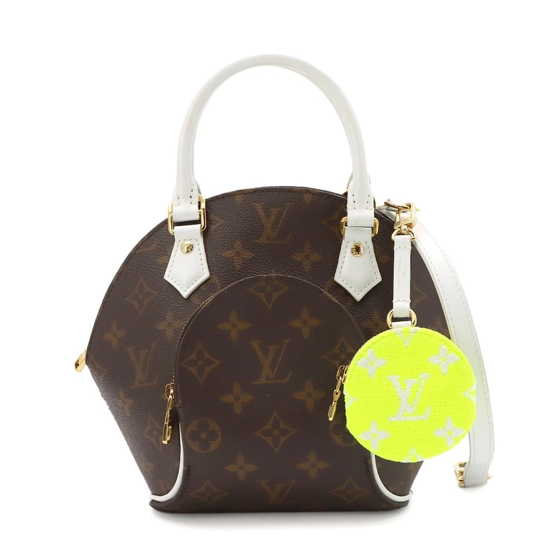 LOUIS VUITTON MONOGRAM \HAND SHOULDER BAG: LOUIS VUITTON Monogram \Hand Shoulder Bag Brand: LOUIS VUITTON Type/Style: Hand Bag / Shoulder Bag Material: Monogram Canvas , Leather Color: Monogram , White Size: W 9.06 inch, H 7.68 inch, D 3.94 in