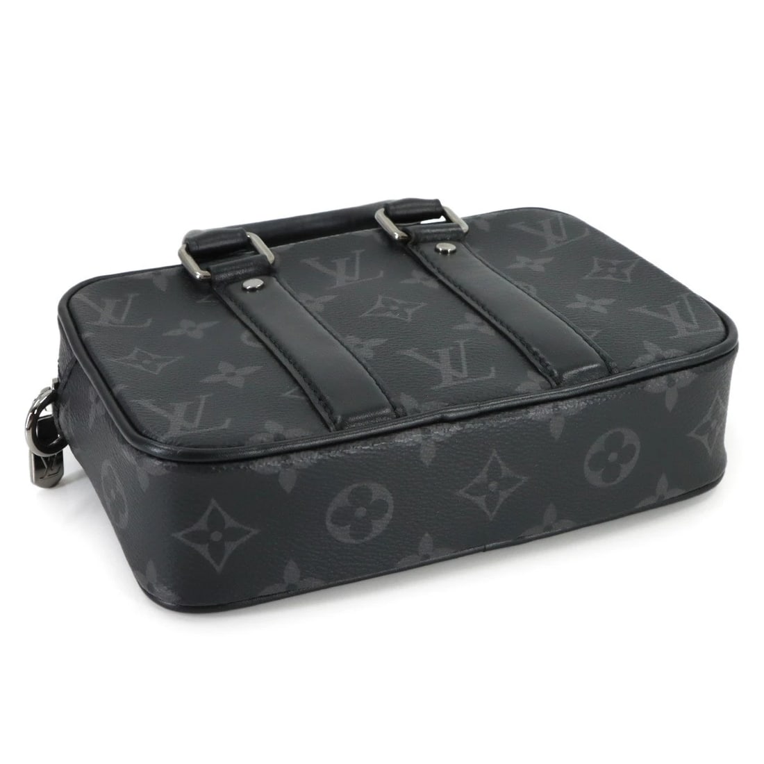 LOUIS VUITTON MONOGRAM ECLIPSE HAND SHOULDER BAG - 4