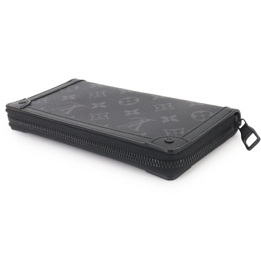 LOUIS VUITTON MONOGRAM ECLIPSE TRUNK ZIPPY - 4