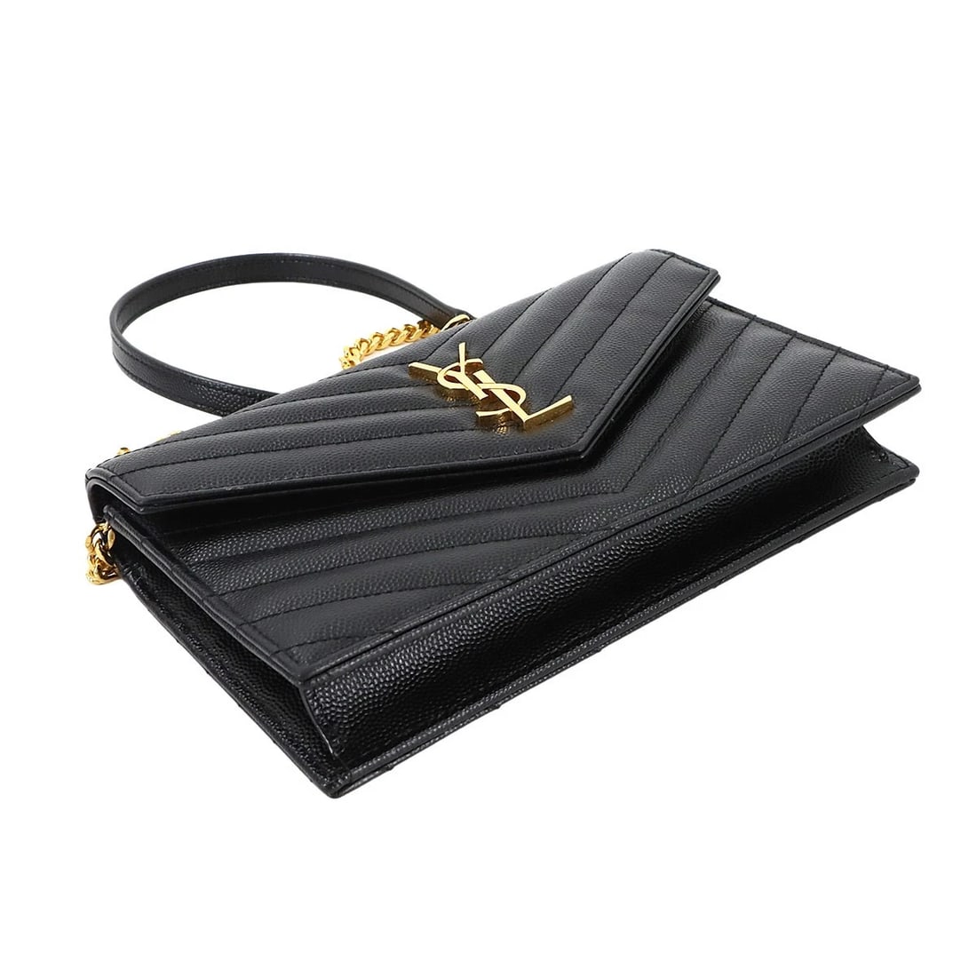 SAINT LAURENT CASSANDRE ENVELOPE CHAIN - 4