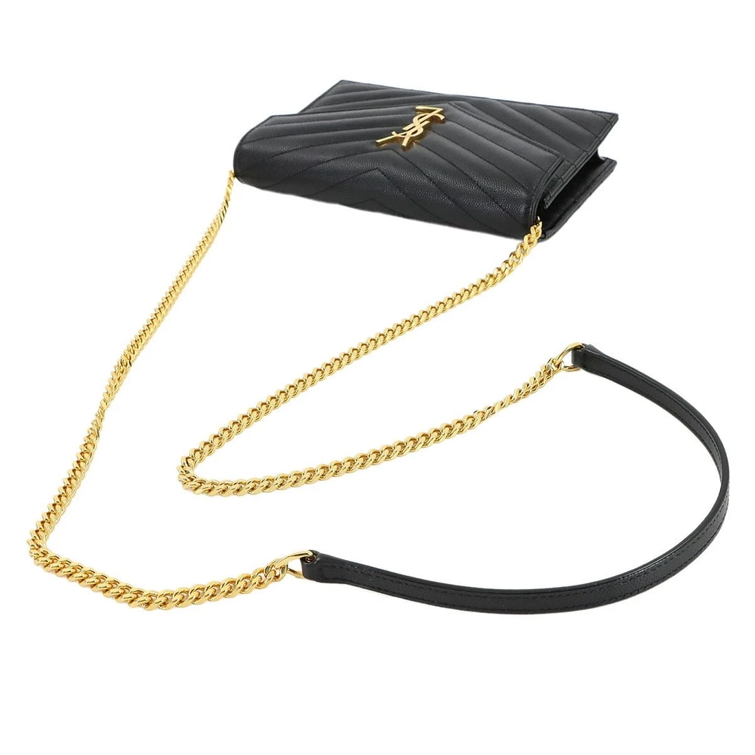 SAINT LAURENT CASSANDRE ENVELOPE CHAIN - 5