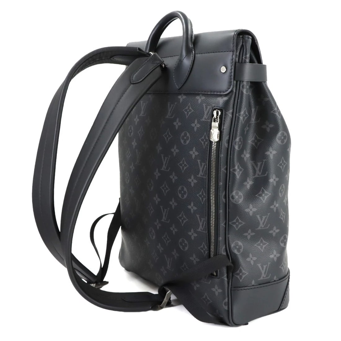 LOUIS VUITTON ECLIPSE STEANER BACKPACK BLACK - 3