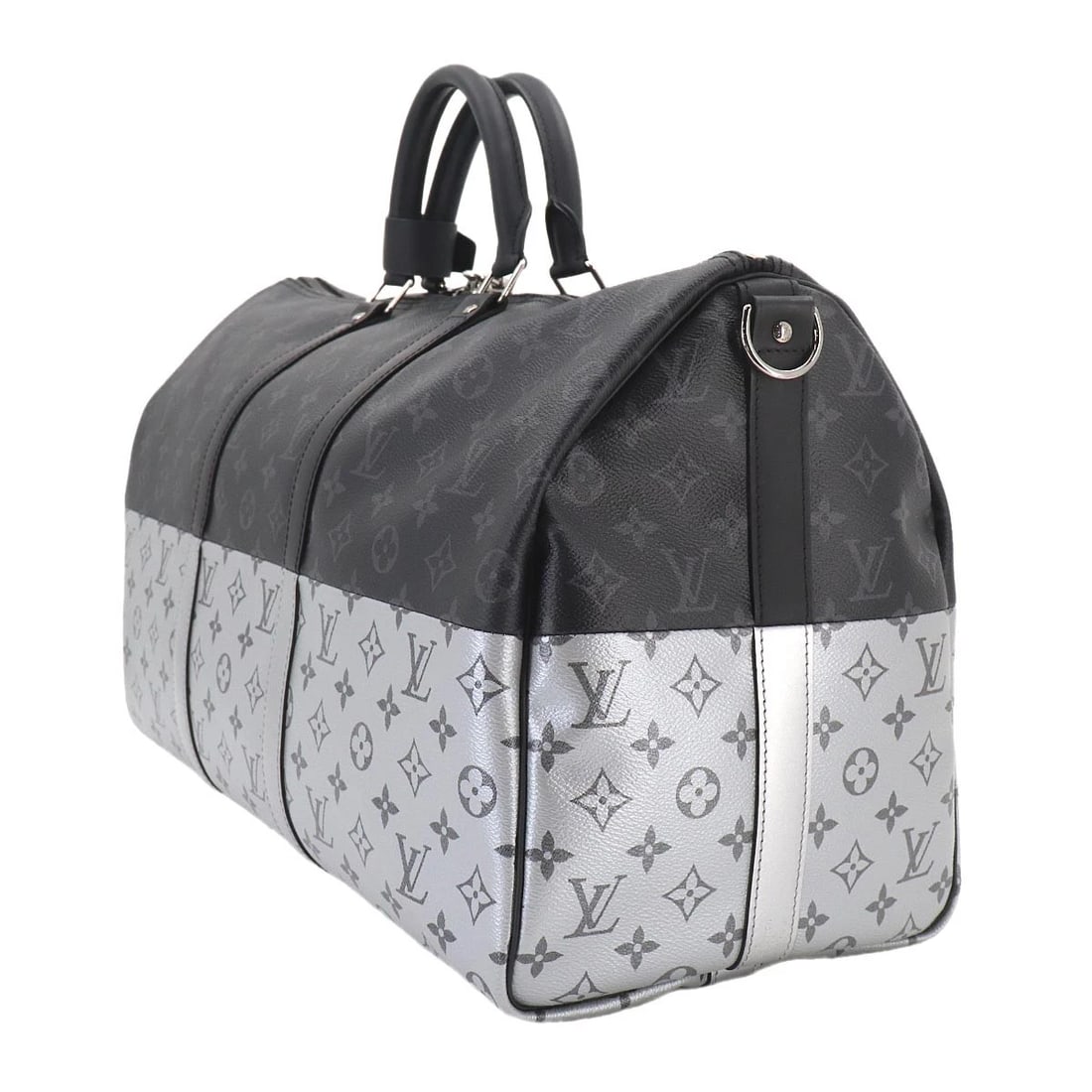 LOUIS VUITTON MONOGRAM ECLIPSE SPLIT KEEPALL BANDOULIERE - 3