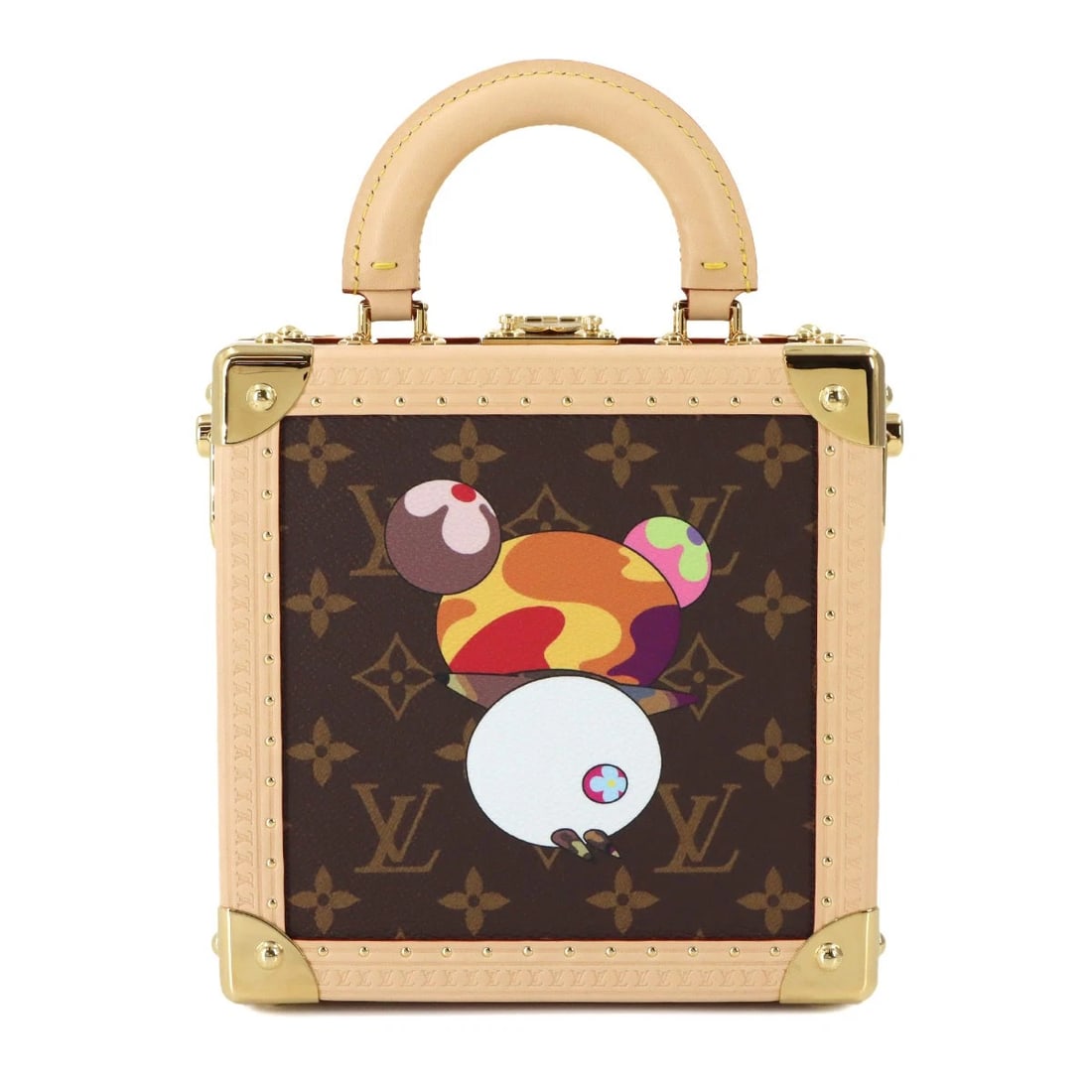 LOUIS VUITTON LVXTM MONOGRAM PANDA MINI SQUARE - 2