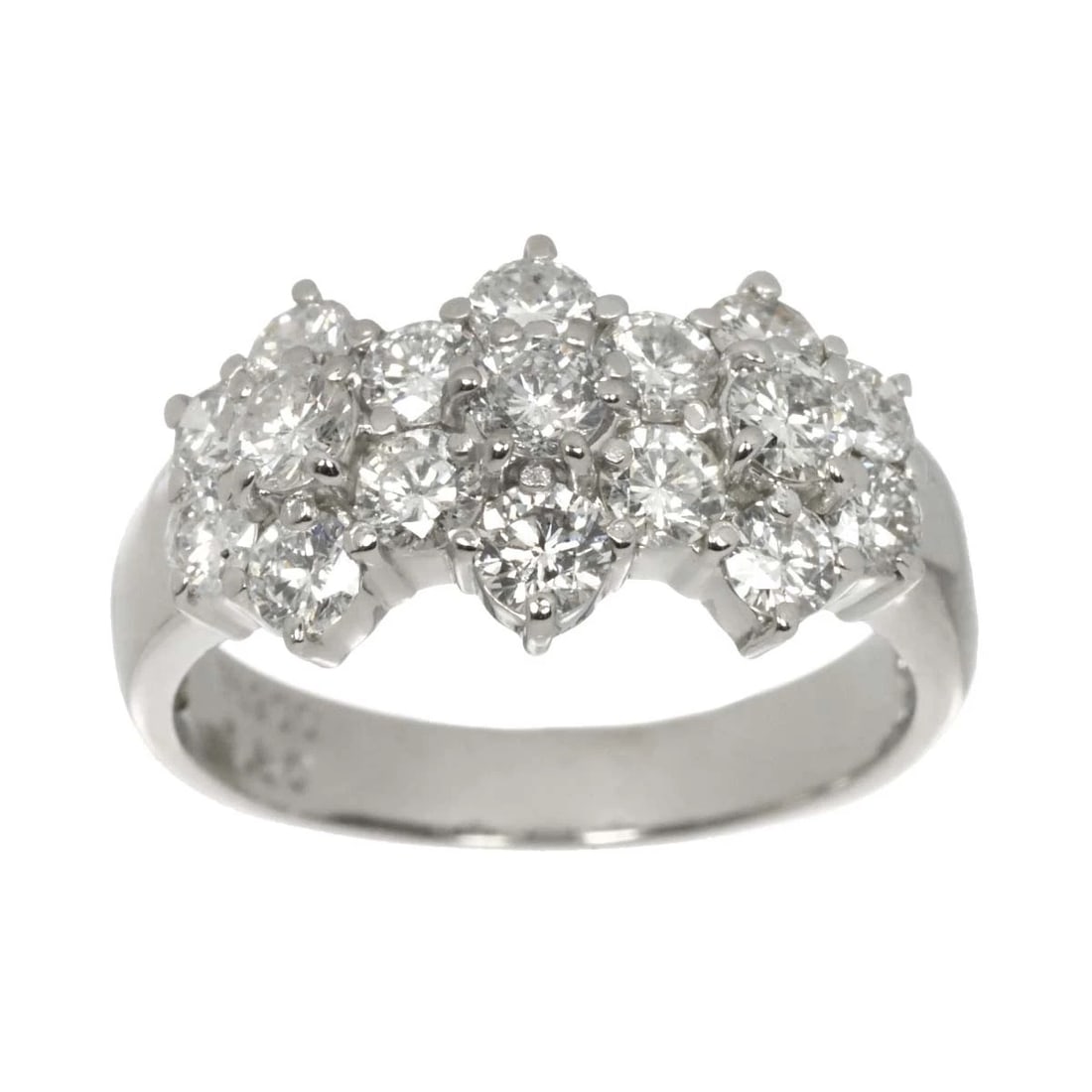 DIAMOND RING PT PLATINUM - 2