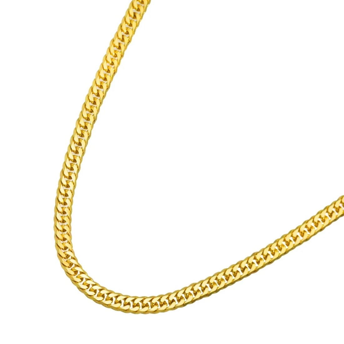 KIHEI CHAIN NECKLACE 18K YG 750: Kihei chain Necklace 18K YG 750 Brand: Unbranded Type/Style: Necklace Material: 750 Yellow Gold Color: Gold Size: Inner circumference:15.9inch Width:(max.) 2.9mm Accessories: None Accessories Notice: