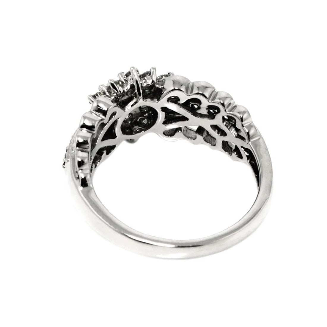 DIAMOND RING PT PLATINUM - 4