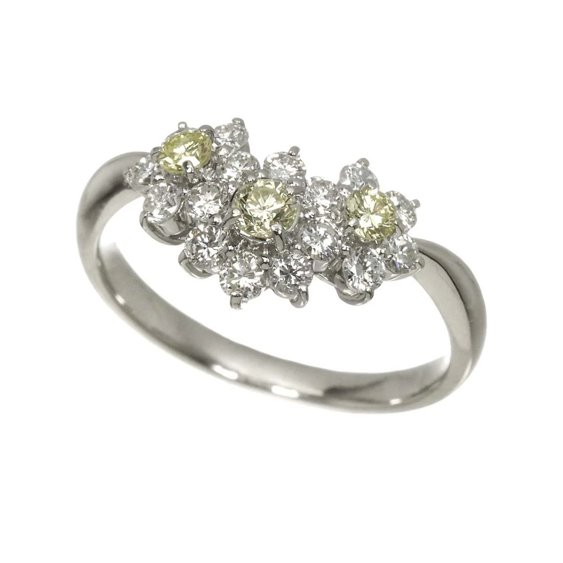DIAMOND RING PT PLATINUM - 3