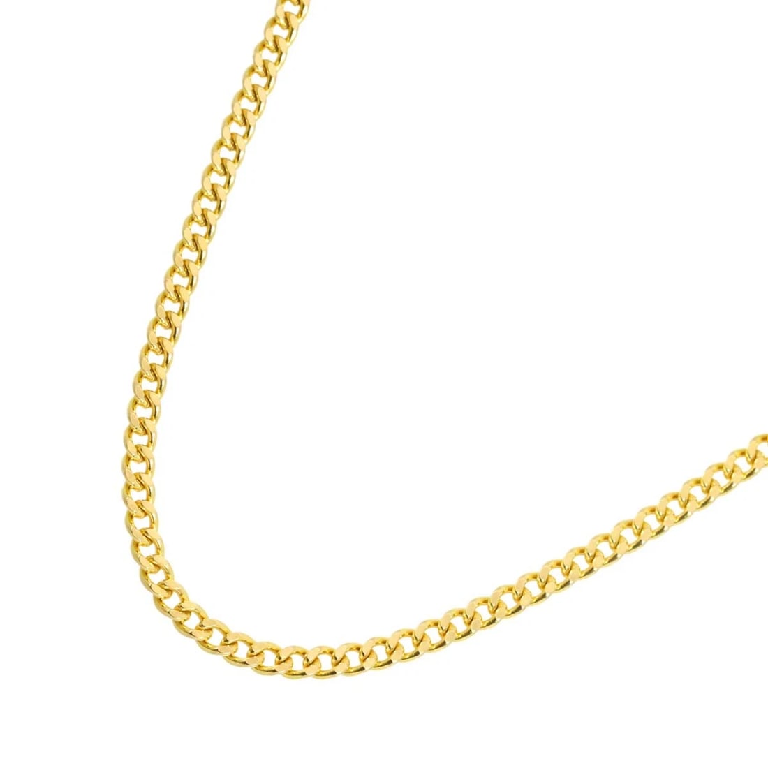 KIHEI CHAIN NECKLACE 18K YG 750: Kihei chain Necklace 18K YG 750 Brand: Unbranded Type/Style: Necklace Material: 750 Yellow Gold Color: Gold Size: Inner circumference:20.1inch Width:(max.) 2.3mm Accessories: None Accessor