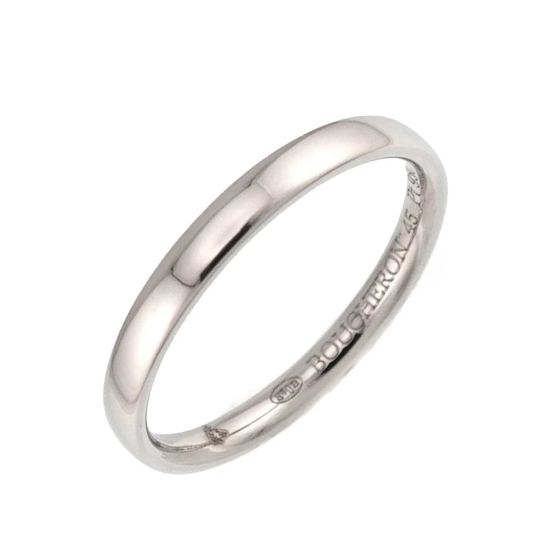 BOUCHERON EPURE RING PT PLATINUM: BOUCHERON EPURE Ring Pt Platinum Brand: BOUCHERON Type/Style: Ring Material: Platinum Color: Platinum Size: 3.25(US) Accessories: None Accessories Notice: When purchasing pre-owned goods, please
