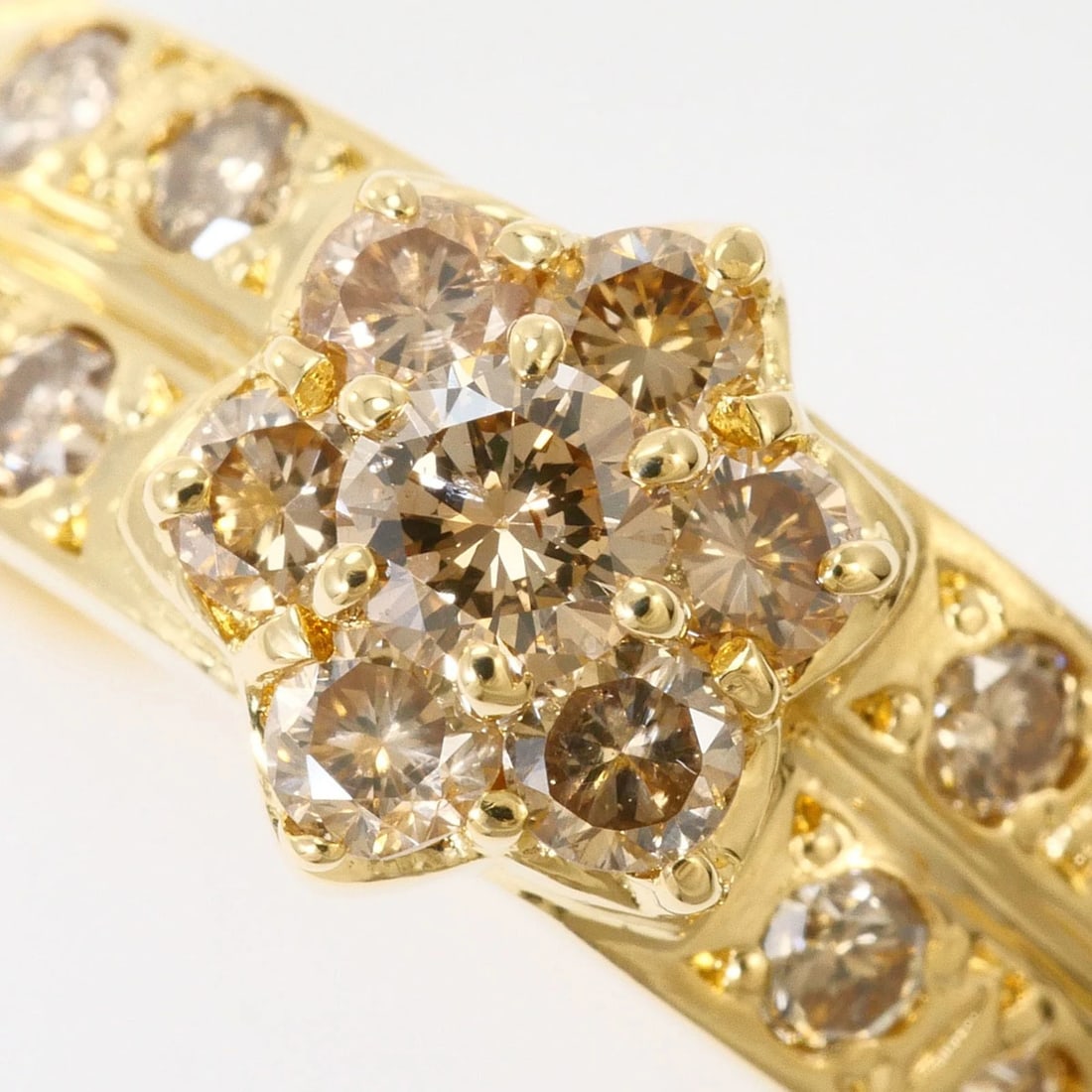 18K YELLOW GOLD RING - 2