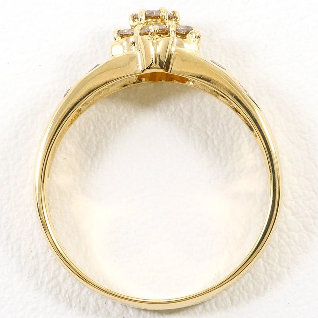 18K YELLOW GOLD RING - 3